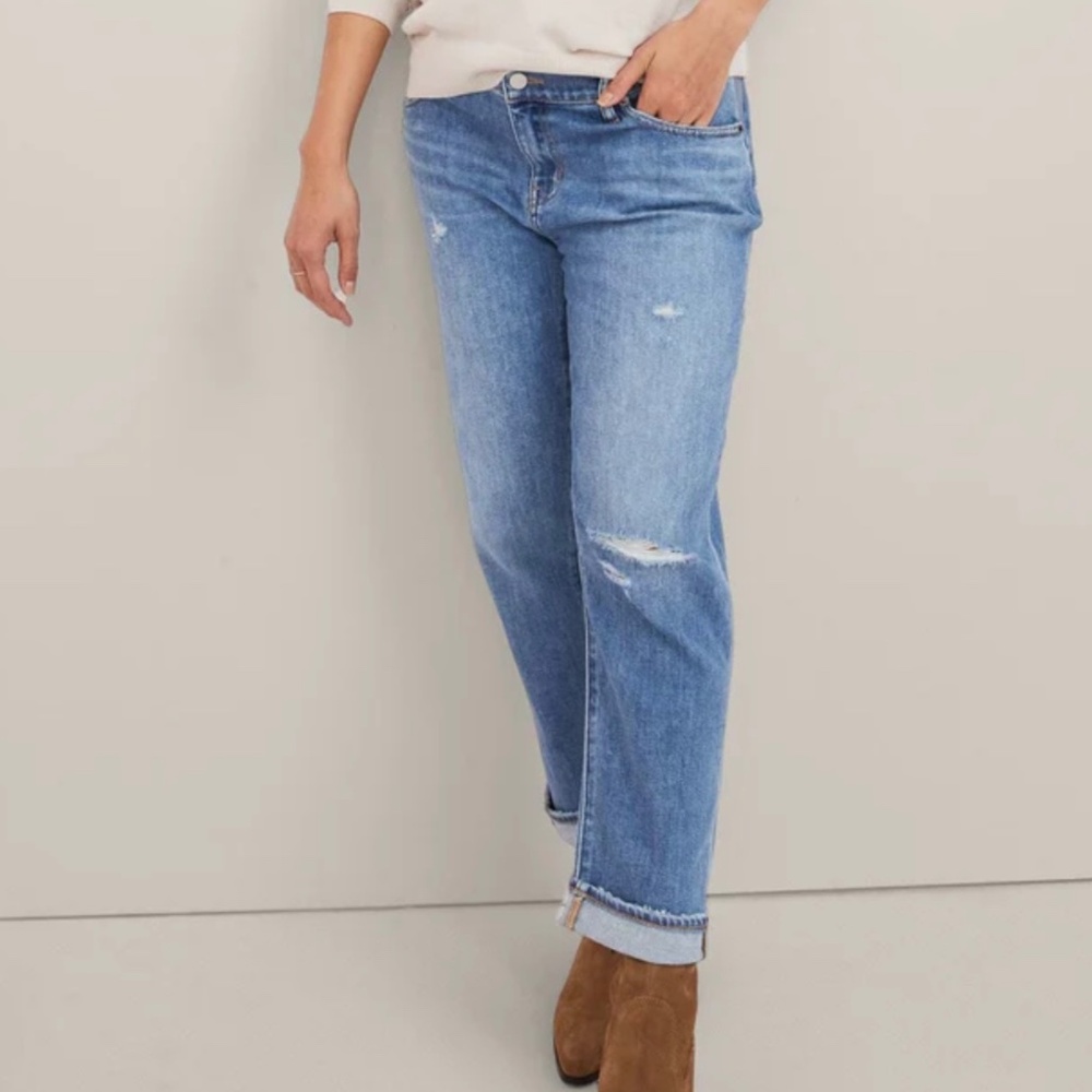 Hatch Maternity The Boyfriend Jean Size 26